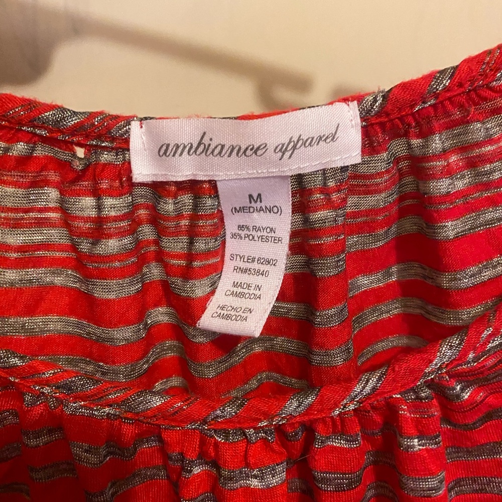 Ambiance Red shirt